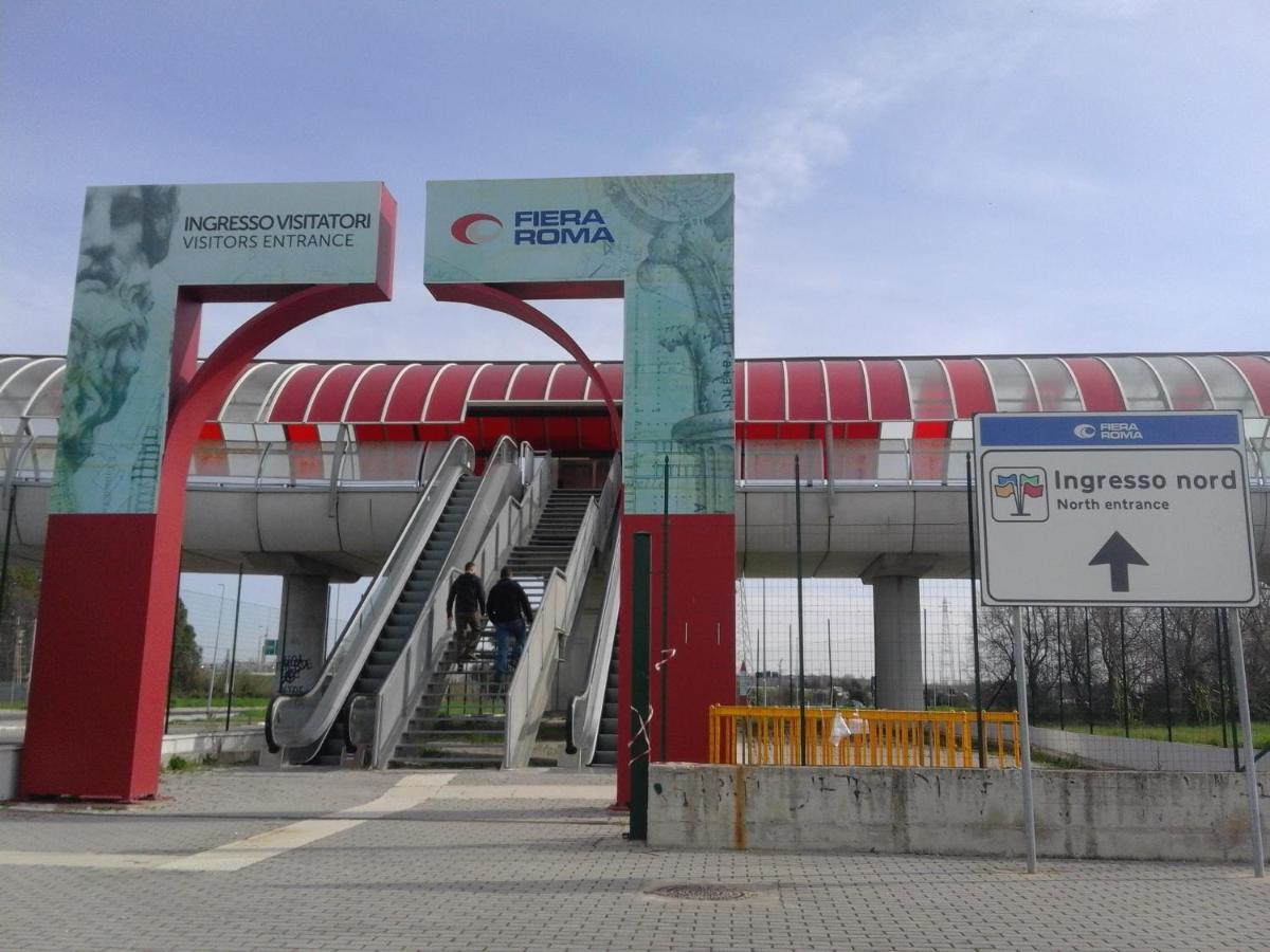 Апартаменты Charme & Relax - Fiera Di Roma - Fiumicino Airport Понте-Галерия Экстерьер фото